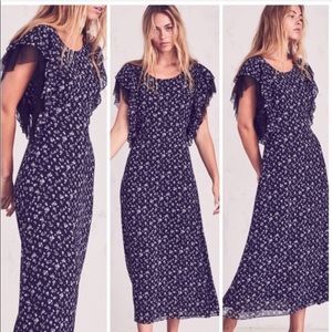 LoveShackFancy Jardin Floral Demi Dress